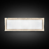 Lake Tahoma North Carolina Framed Canvas Print, Lake House Decor, Panoramic Wall Art, Travel Poster, Serene Landscape Painting, Rustic Art