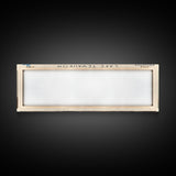 Lake Tewaukon North Dakota Framed Canvas Print, Lake House Decor, Panoramic Wall Art, Travel Poster, Scenic Landscape Painting, Contemporary Art