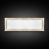 Lake Thunderbird Oklahoma Framed Canvas Print, Lake House Decor, Panoramic Wall Art, Travel Poster, Scenic Landscape Painting, Bedroom Decor