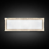 Lake Vermilion Minneapolis Framed Canvas Print, Lake House Decor, Panoramic Wall Art, Travel Poster, Scenic Landscape Painting, Rustic Art