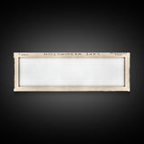 Lake Washington Washington Framed Canvas Print, Lake House Decor, Panoramic Wall Art, Travel Poster, Landscape Painting, Living Room Decor