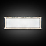 Lake William C Bowen South Carolina Framed Canvas Print, Lake House Decor, Panoramic Wall Art, Travel Poster, Landscape Painting, Bedroom Decor