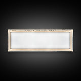 Lake Ontelaunee Pennsylvania Framed Canvas Print, Lake House Decor, Panoramic Wall Art, Travel Poster, Beautiful Landscape Painting, Modern Art