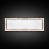 Sevier Lake Utah Panoramic Framed Canvas Print, Lake House Decor, Wall Art, Travel Poster, Tranquil Landscape, Modern Art