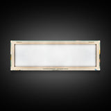 Birch Northwest Territories Framed Canvas Print, Panoramic Wall Art, Midcentury Modern, Pop Art, Travel Poster, Scenic Living Room Decor, Lake House Art