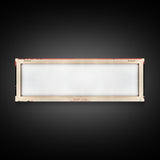 Black Lake New York Framed Canvas Print, Panoramic Wall Art, Midcentury Modern, Pop Art, Travel Poster, Scenic Living Room Art, Lake House Decor