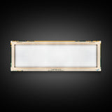 Caddo Lake Louisiana Framed Canvas Print, Pop Art Panoramic Travel Poster, Midcentury Modern, Wall Art, Scenic Nature Painting, Bedroom Decor