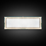 Candlewood Lake Connecticut Framed Canvas Print, Pop Art Panoramic Travel Poster, Midcentury Modern, Wall Art, Scenic Nature Painting, Bedroom Decor