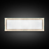 Canyon Ferry Lake Montana Framed Canvas Print, Pop Art Panoramic Travel Poster, Bedroom Decor, Midcentury Modern, Wall Art, Scenic Lake House, Nature Art