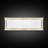 Emerald Lake Colorado Framed Canvas Print, Panoramic Art, Midcentury Modern, Pop Art, Living Room Wall Art, Travel Poster, Lake Art