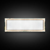 Emma Matilda Lake Wyoming Framed Canvas Print, Panoramic Wall Art, Midcentury Modern, Pop Art, Bedroom Decor, Travel Poster, Nature Painting