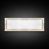 Fellows Lake Missouri Framed Canvas Print, Panoramic Wall Art, Midcentury Modern, Pop Art, Bedroom Decor, Travel Poster, Artistic Decor, Nature Painting