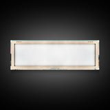 Glendo Reservoir Wyoming Framed Canvas Print, Panoramic Art, Midcentury Modern, Pop Art, Bedroom Decor, Travel Poster, Nature Painting, Home Decor