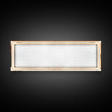 Greers Ferry Lake Arkansas Framed Canvas Print, Panoramic Wall Art, Midcentury Modern, Pop Art, Living Room Decor, Travel Poster, Artistic Decor