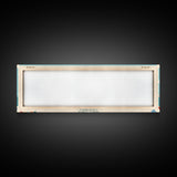 Gull Lake California Framed Canvas Print, Panoramic Art, Midcentury Modern, Pop Art, Bedroom Decor, Travel Poster, Lake View, Artistic Decor