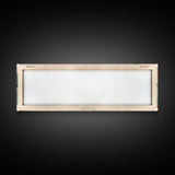 Guntersville Lake Alabama Framed Canvas Print, Panoramic Wall Art, Midcentury Modern, Pop Art, Living Room Wall Art, Travel Poster, Nature Art, Home Decor