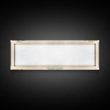 Hyco Lake North Carolina Framed Canvas Print, Panoramic Art, Midcentury Modern, Pop Art, Living Room Wall Art, Travel Poster, Lake House Art