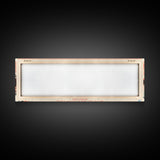 Jennings Randolph Lake Maryland Framed Canvas Print, Panoramic Wall Art, Midcentury Modern, Pop Art, Bedroom Art, Travel Poster, Lake House Art