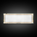 Jenny Lake Wyoming Framed Canvas Print, Panoramic Wall Art, Midcentury Modern, Pop Art, Living Room Decor, Travel Poster, Bedroom Art