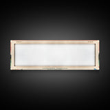 Kakisa Lake Northwest Territories Framed Canvas Print, Panoramic Art, Midcentury Modern, Pop Art, Living Room Decor, Travel Poster, Lake House Decor