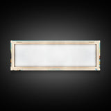 Kasba Lake Nunavut Framed Canvas Print, Panoramic Wall Art, Midcentury Modern, Pop Art, Bedroom Decor, Travel Poster, Home Decor