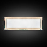 Kingsmere Lake Saskatchewan Framed Canvas Print, Panoramic Wall Art, Midcentury Modern, Pop Art, Bedroom Art, Travel Poster, Home Decor