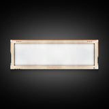 La Loche North Saskatchewan Framed Canvas Print, Panoramic Art, Midcentury Modern, Pop Art, Living Room Wall Art, Travel Poster, Bedroom Decor