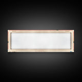 Lac La Biche Alberta Framed Canvas Print, Panoramic Art, Midcentury Modern, Pop Art, Living Room Wall Art, Travel Poster, Lake House Decor