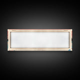 Lake Apopka Florida Framed Canvas Print, Panoramic Art, Midcentury Modern, Pop Art, Living Room Wall Art, Travel Poster, Lake House Decor