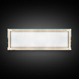 Lake Berryessa California Framed Canvas Print, Panoramic Wall Art, Midcentury Modern, Pop Art, Bedroom Decor, Travel Poster, Living Room Art