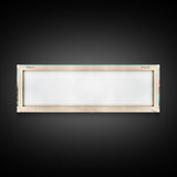 Lake Cachuma California Framed Canvas Print, Panoramic Art, Midcentury Modern, Pop Art, Living Room Wall Art, Travel Poster, Lake House Decor