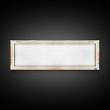 Lake Calhoun Minnesota Framed Canvas Print, Panoramic Wall Art, Midcentury Modern, Pop Art, Bedroom Decor, Travel Poster, Living Room Art