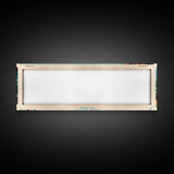 Lake Como Delaware Framed Canvas Print, Panoramic Wall Art, Midcentury Modern, Pop Art, Bedroom Decor, Travel Poster, Living Room Art