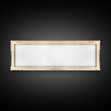 Lake D'Arbonne Louisiana Framed Canvas Print, Panoramic Wall Art, Midcentury Modern, Pop Art, Living Room Decor, Travel Poster, Bedroom Art