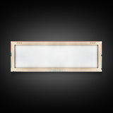 Lake Dardanelle California Framed Canvas Print, Panoramic Art, Midcentury Modern, Pop Art, Living Room Wall Art, Travel Poster, Lake House Decor