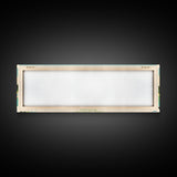 Lake Elkhorn Maryland Framed Canvas Print, Panoramic Wall Art, Midcentury Modern, Pop Art, Bedroom Decor, Travel Poster, Living Room Art