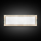 Lake Fontana North Carolina Framed Canvas Print, Panoramic Art, Midcentury Modern, Pop Art, Living Room Wall Art, Travel Poster, Lake House Decor