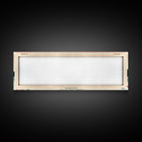 Lake Hamilton Arkansas Framed Canvas Print, Panoramic Wall Art, Midcentury Modern, Pop Art, Bedroom Art, Travel Poster, Living Room Decor