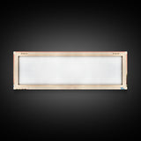 Lake Hefner Oklahoma Framed Canvas Print, Panoramic Wall Art, Midcentury Modern, Pop Art, Bedroom Art, Travel Poster, Living Room Decor