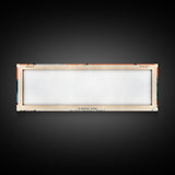 Lake Hopatcong New Jersey Framed Canvas Print, Panoramic Wall Art, Midcentury Modern, Pop Art, Living Room Decor, Travel Poster, Bedroom Art