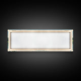 Lake Hopatcong New Jersey Framed Canvas Print, Panoramic Wall Art, Midcentury Modern, Pop Art, Lake House Decor, Travel Poster, Living Room Art