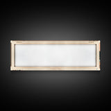 Lake Hudson Oklahoma Framed Canvas Print, Panoramic Wall Art, Midcentury Modern, Pop Art, Lake House Art, Travel Poster, Bedroom Decor