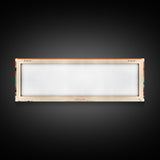 Lake Lahontan Nevada Framed Canvas Print, Panoramic Wall Art, Midcentury Modern, Pop Art, Living Room Decor, Travel Poster, Bedroom Art