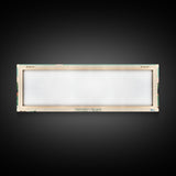 Lake Marion South Carolina Framed Canvas Print, Panoramic Wall Art, Midcentury Modern, Pop Art, Bedroom Art, Travel Poster, Lake House Decor