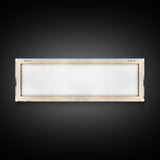 Lake Memphremagog Vermont Framed Canvas Print, Panoramic Wall Art, Midcentury Modern, Pop Art, Bedroom Art, Travel Poster, Lake House Decor