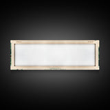 Lake Nacimiento California Framed Canvas Print, Panoramic Wall Art, Midcentury Modern, Pop Art, Living Room Decor, Travel Poster, Lake House Art