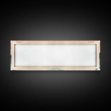 Lake Nipigon Ontario Framed Canvas Print, Panoramic Wall Art, Midcentury Modern, Pop Art, Living Room Decor, Travel Poster, Lake House Art