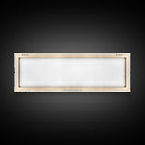 Lake Nockamixon Pennsylvania Framed Canvas Print, Panoramic Wall Art, Midcentury Modern, Pop Art, Living Room Decor, Travel Poster, Lake House Art