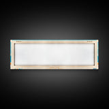 Lake Ontario New York Framed Canvas Print, Panoramic Wall Art, Midcentury Modern, Pop Art, Bedroom Art, Travel Poster, Lake House Decor