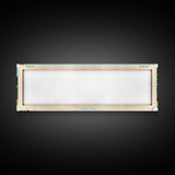 Lake Oologah Oklahoma Framed Canvas Print, Panoramic Wall Art, Midcentury Modern, Pop Art, Bedroom Art, Travel Poster, Lake House Decor